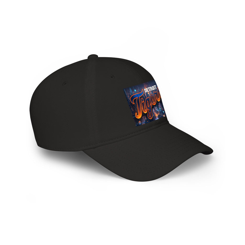 Detroit Tigers Low Profile Baseball Cap — Retro City Script Logo