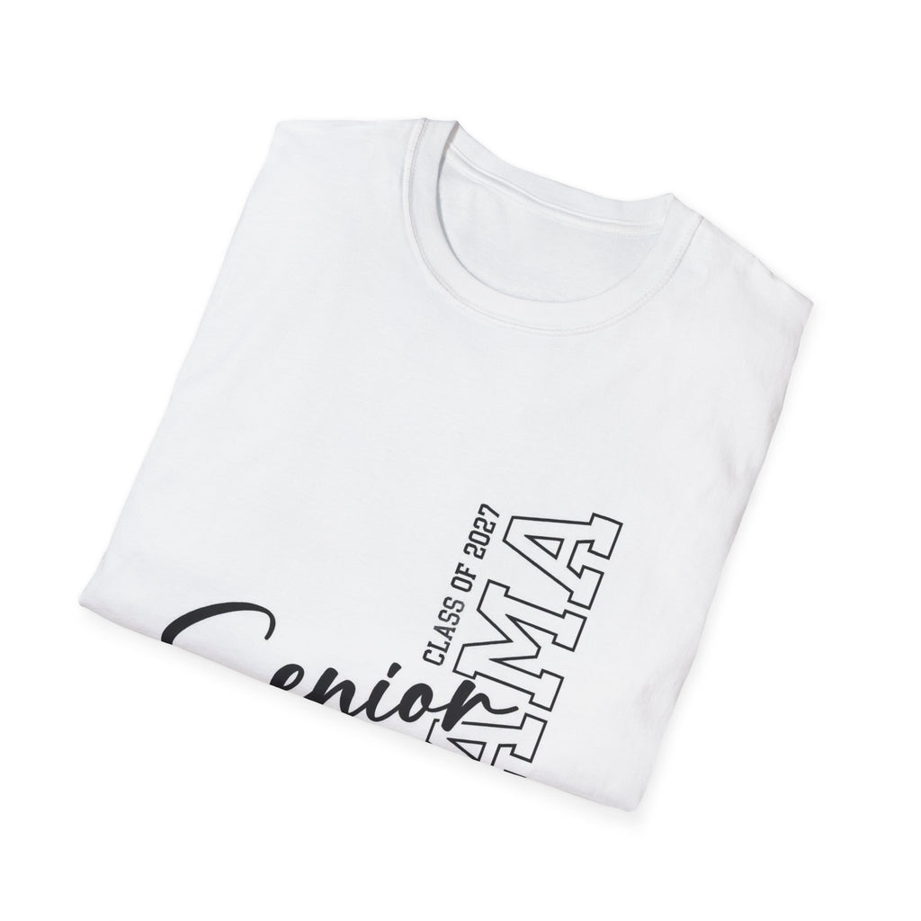 Senior Mama T-Shirt — Class of 2027 Mom Tee