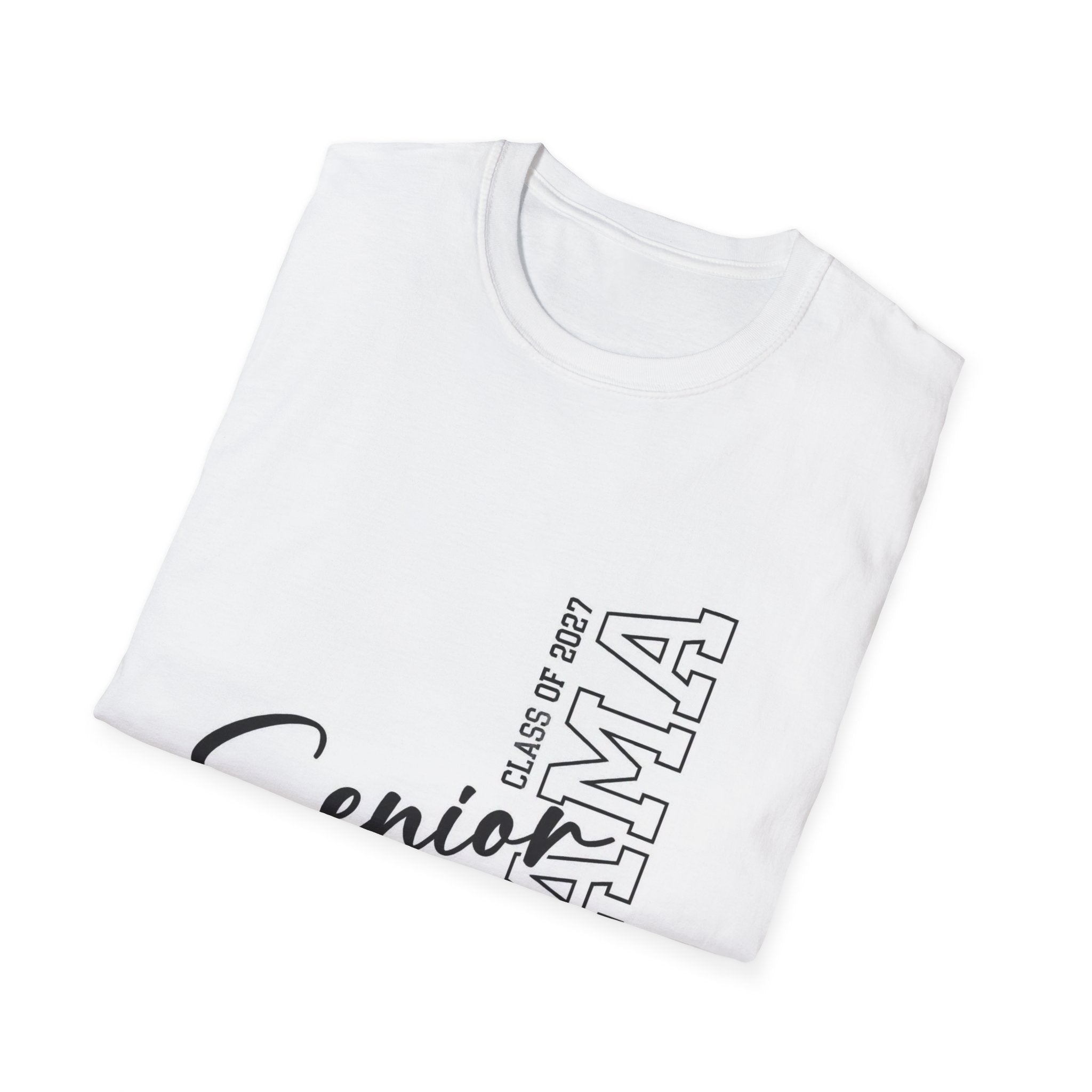 Senior Mama T-Shirt — Class of 2027 Mom Tee