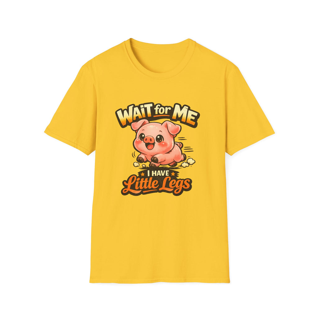 Wait for Me Piglet T-Shirt — Cute "I Have Little Legs" Graphic Tee