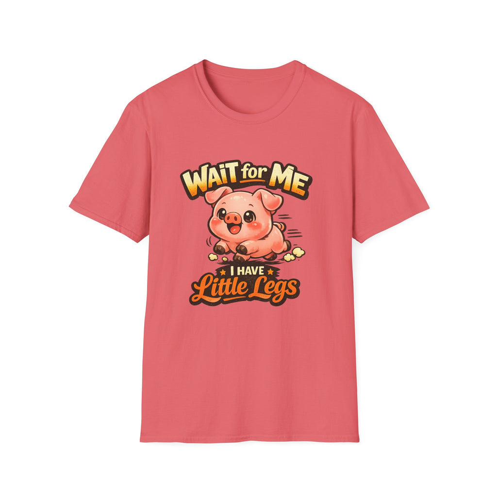 Wait for Me Piglet T-Shirt — Cute "I Have Little Legs" Graphic Tee