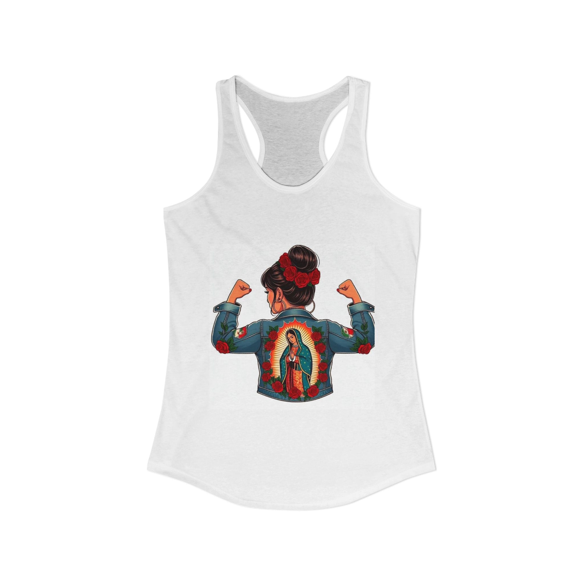 Women's Ideal Racerback Tank - Latina Strong