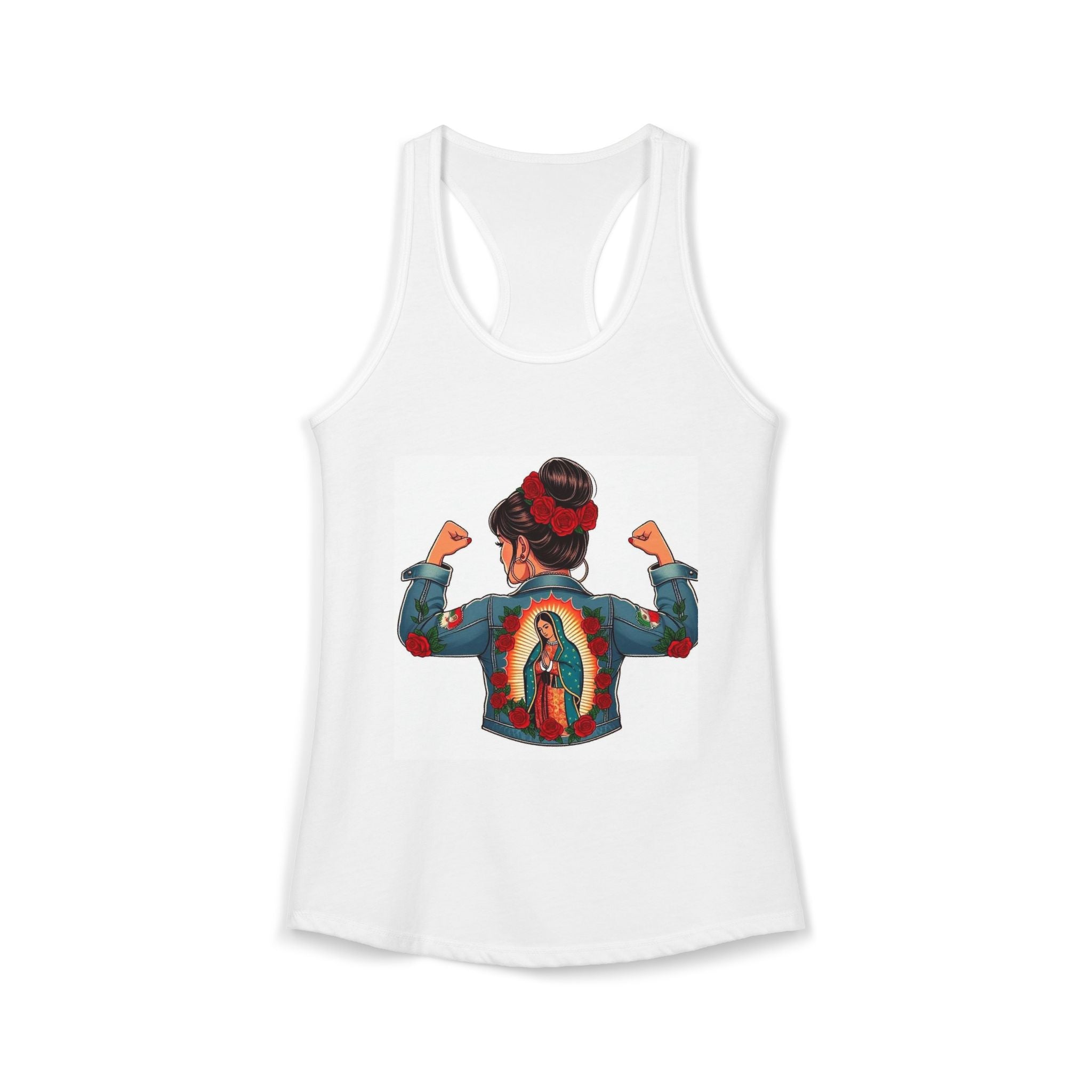 Women's Ideal Racerback Tank - Latina Strong
