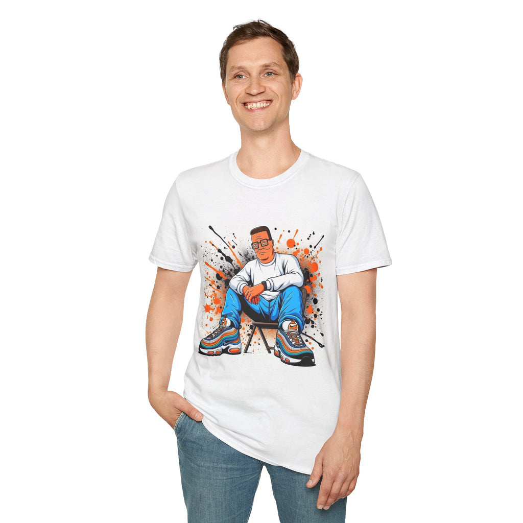 Retro Streetwear Graphic T-Shirt — King of the Hill - Hank