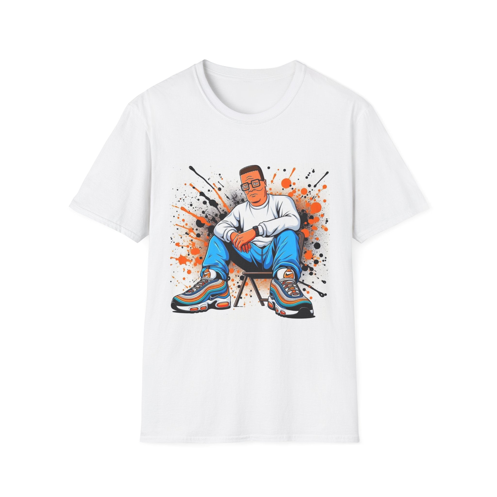 Retro Streetwear Graphic T-Shirt — King of the Hill - Hank