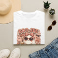 Boo-Jee Cute Ghost Graphic T-Shirt — Retro Halloween Kawaii Tee
