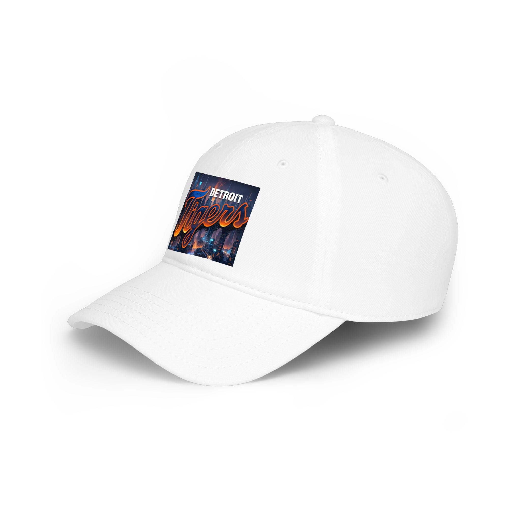 Detroit Tigers Low Profile Baseball Cap — Retro City Script Logo