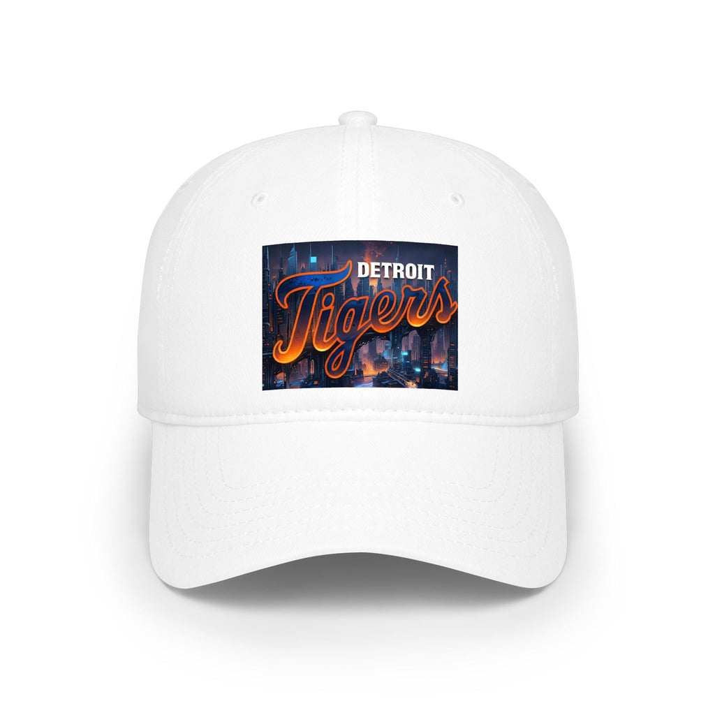 Detroit Tigers Low Profile Baseball Cap — Retro City Script Logo
