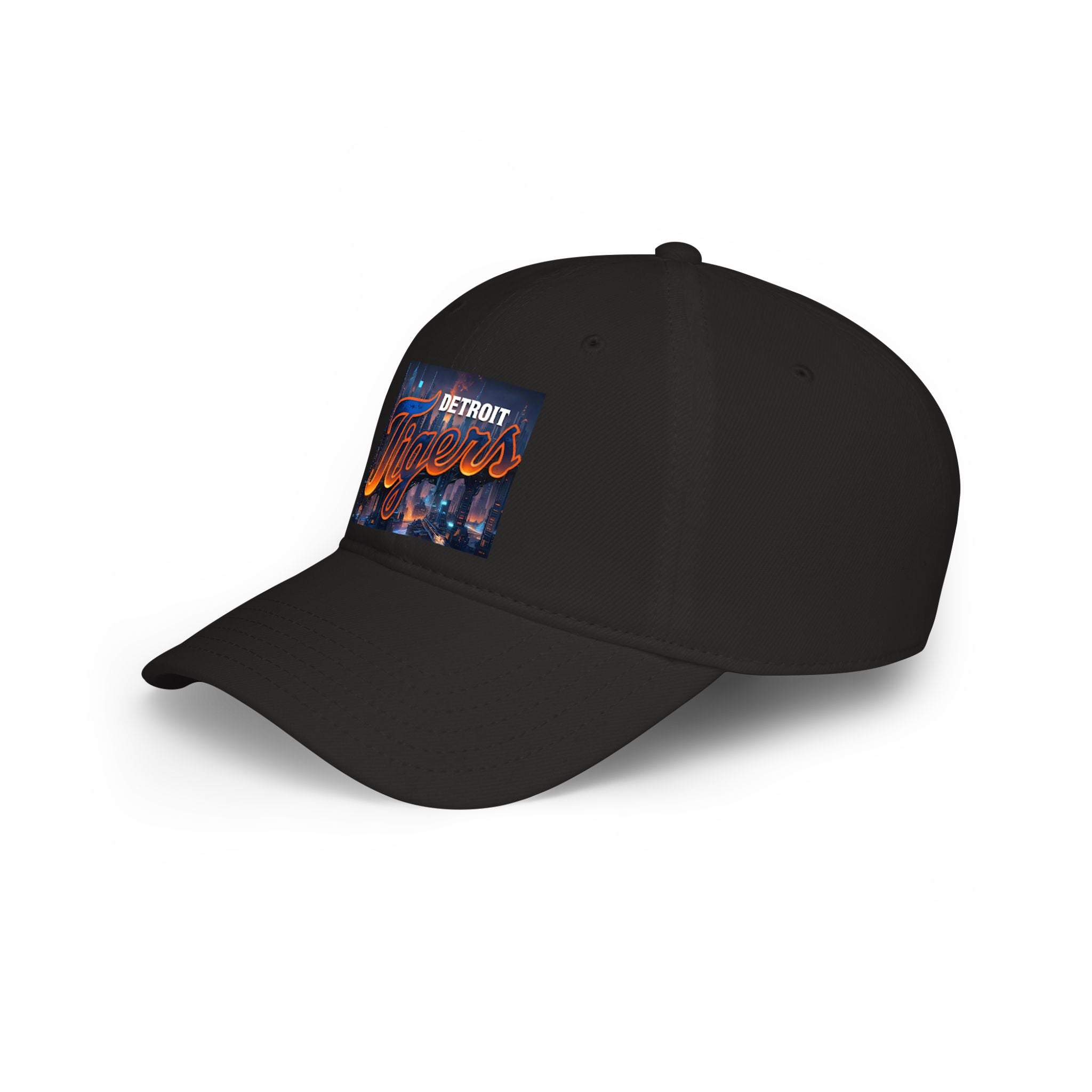 Detroit Tigers Low Profile Baseball Cap — Retro City Script Logo