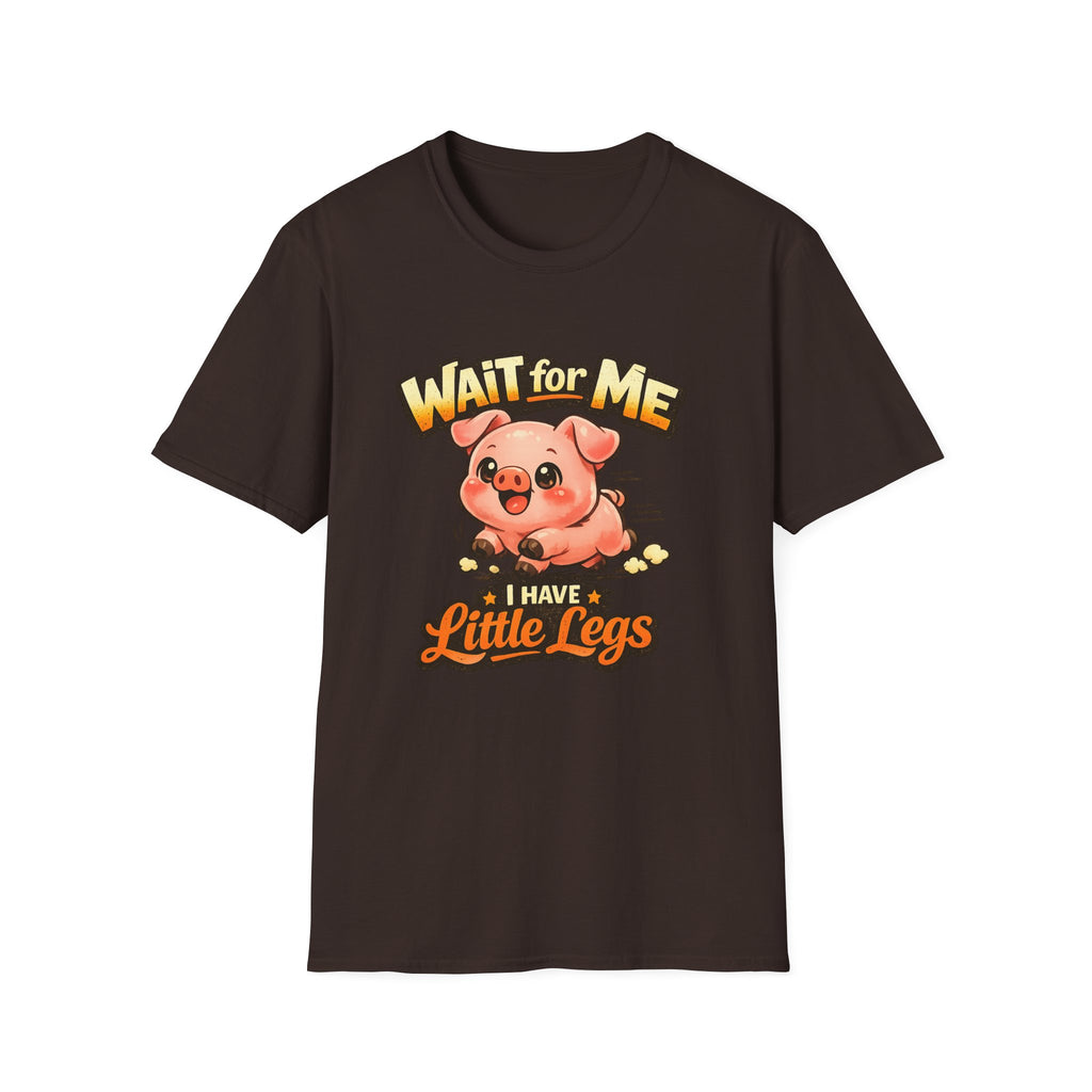 Wait for Me Piglet T-Shirt — Cute "I Have Little Legs" Graphic Tee