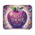 Best Teacher Apple Mouse Pad — Colorful Appreciation Gift for Educators