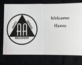 AA Welcome Home greeting card