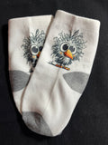 Childrens Socks - Crazy Bird