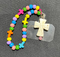 Phone wristlet/Charm - Cross - Religious