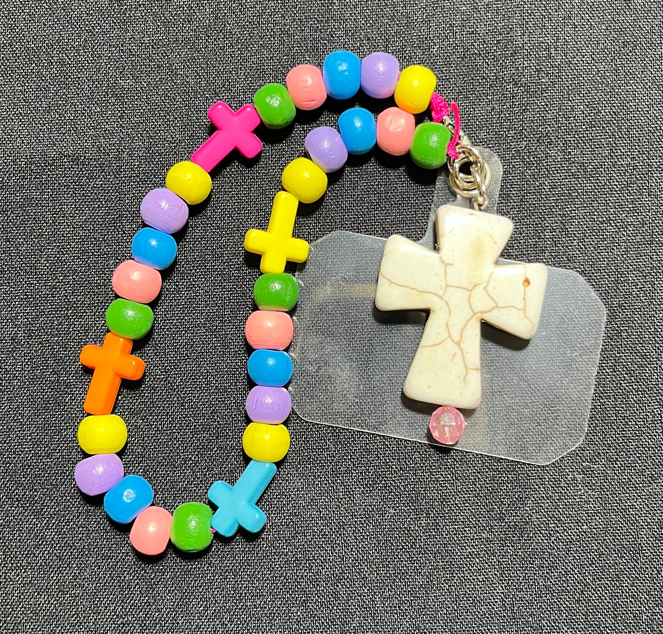 Phone wristlet/Charm - Cross - Religious
