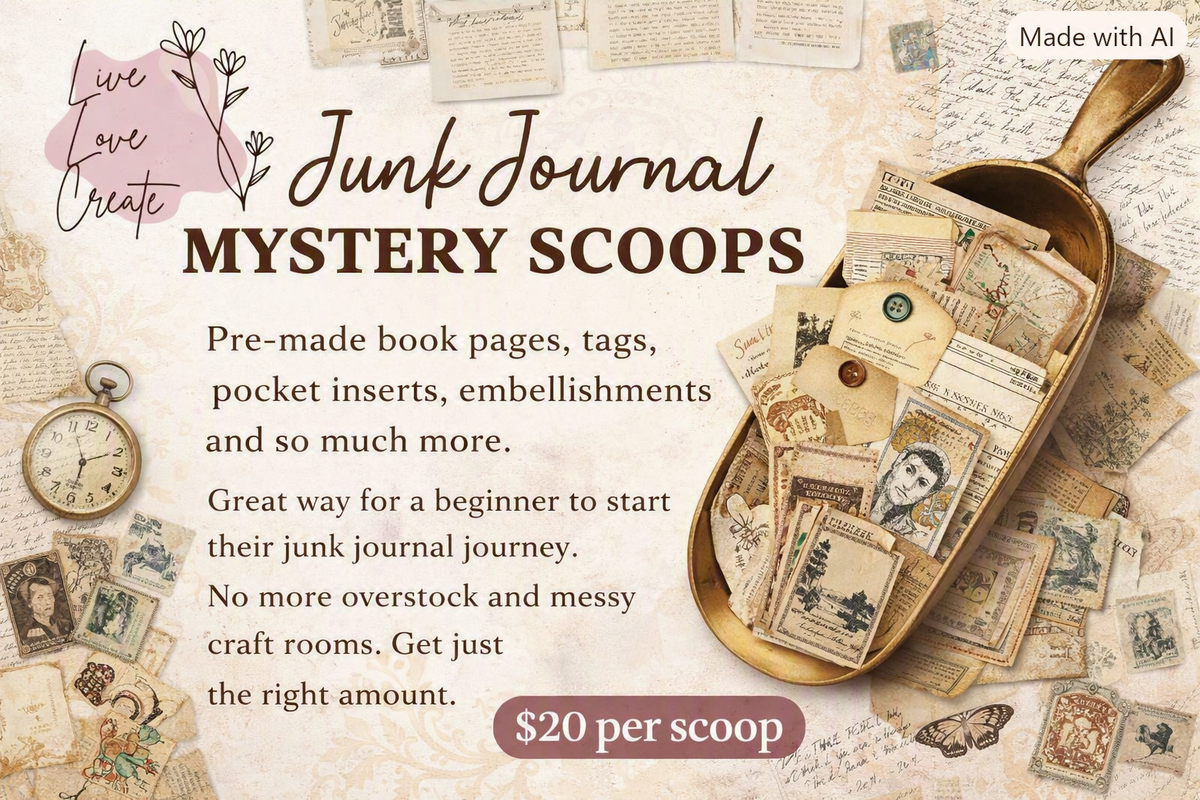Junk Journal Mystery Scoop